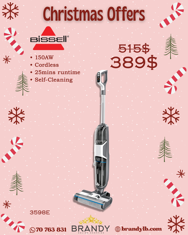 CrossWave HF3 Cordless Multi-Surface Cleaner 3598E