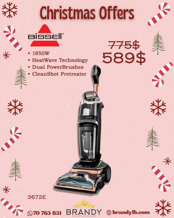 Revolution HydroSteam Carpet Cleaner 3672E Heatwave® Technology