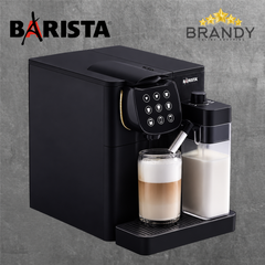 Barista Bianca Espresso Machine with Milk System - Black MA0050