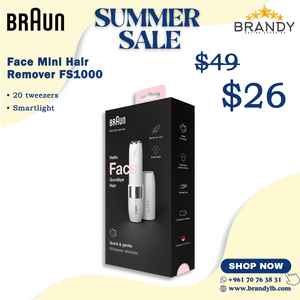 Face Mini Hair Removal FS1000 with Smart Light