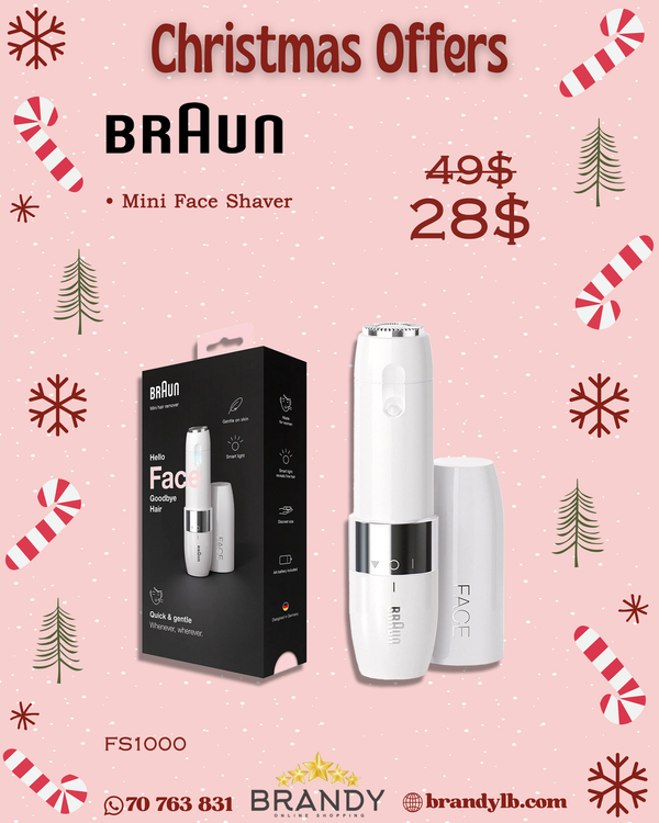 Face Mini Hair Removal FS1000 with Smart Light