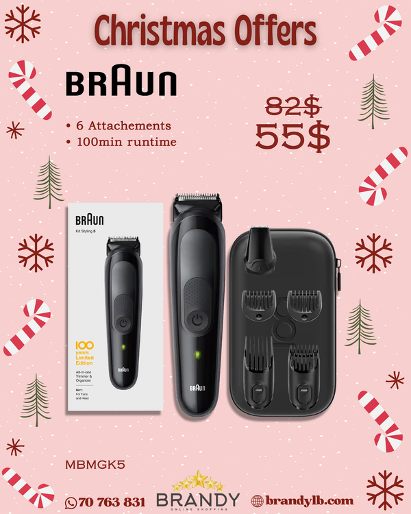 Trimmer 6 in 1 MBMGK5 with Lifetime Sharp Blades