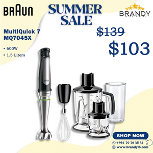 Hand Blender Set MQ7045X with SmartSpeed Technology