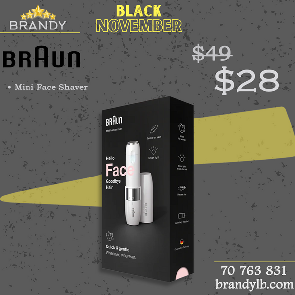 Face Mini Hair Removal FS1000 with Smart Light