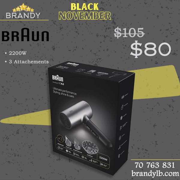 Hair Dryer HD435 with Super IonTec and LED Control