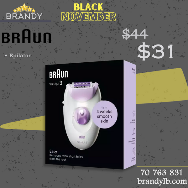 Silk-Epil SE3-000 Women's Epilator with Smartlight