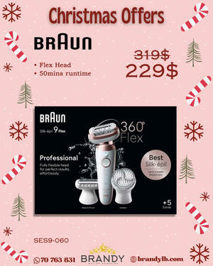 Silk-épil 9 Flex 3D Wet & Dry Epilator SES9-060