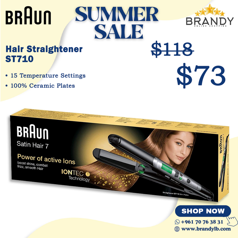 Hair Straightener ST710 with IonTec Technology