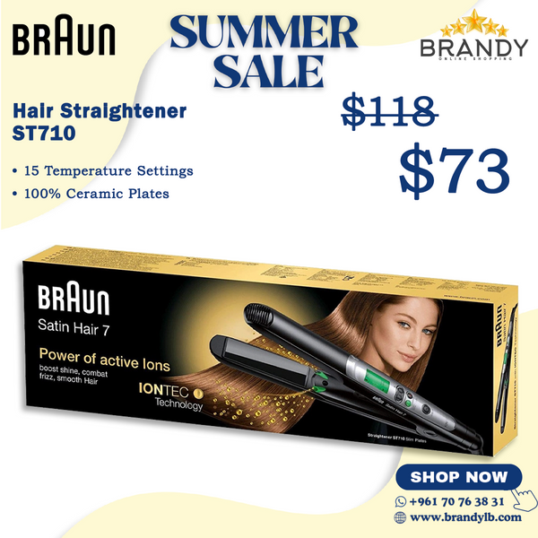 Hair Straightener ST710 with IonTec Technology