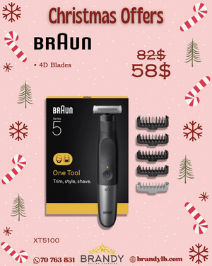 Shaver XT5100 Cordless Electric 4D Blade