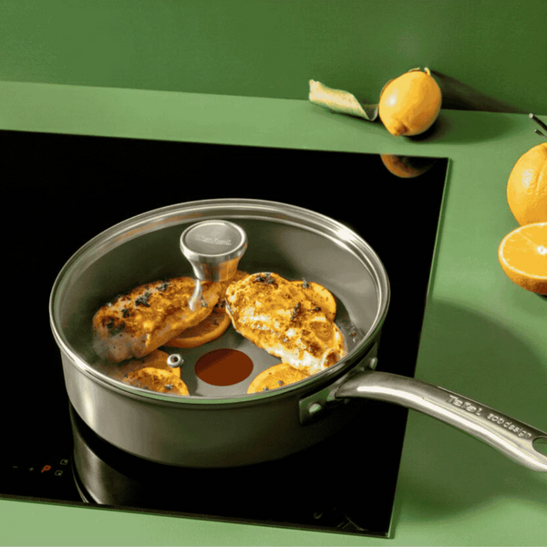 Tefal Renew+ Deep Frypan 24cm Ceramic Non-Stick InoCeram