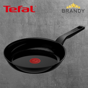 Tefal Renew Black Frypans Ceramic Non-Stick InoCeram - 3 Sizes