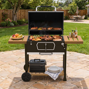 Royal Gourmet Charcoal BBQ Deluxe XXL - 149x128x73cm