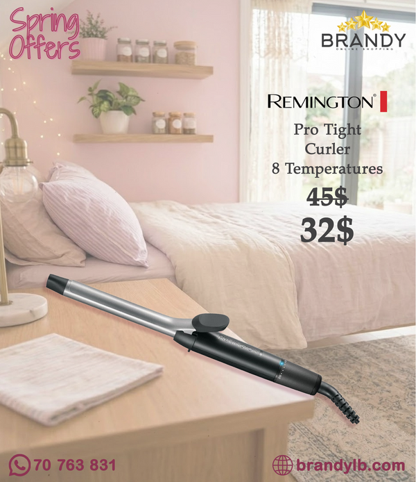 Remington Pro Spiral Curl CI5519 19mm Titanium-Ceramic Curling Iron