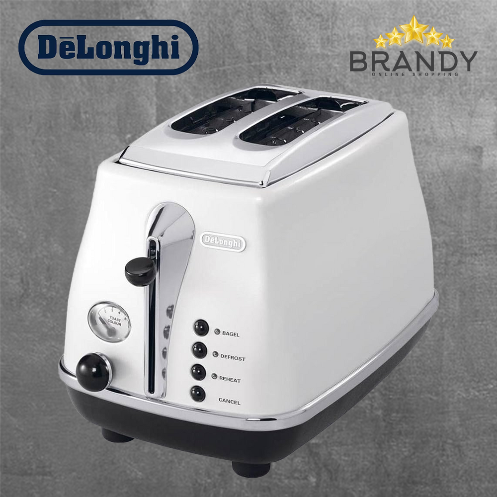 Icona White Toaster CTO2003W