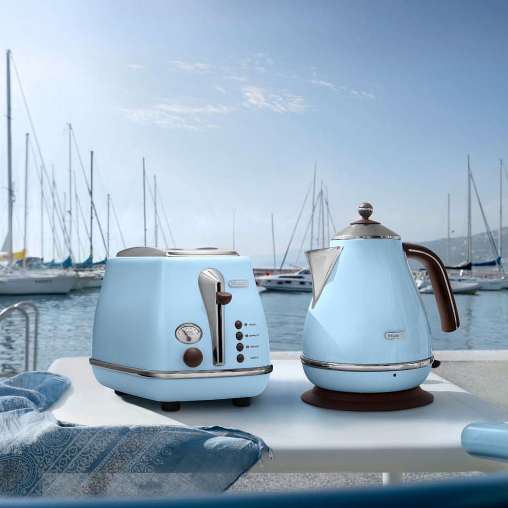 Icona Vintage Azur Blue Toaster CTOV2003AZ