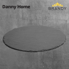Danny Home Natural Stone Slab Tray - 2 Sizes-1