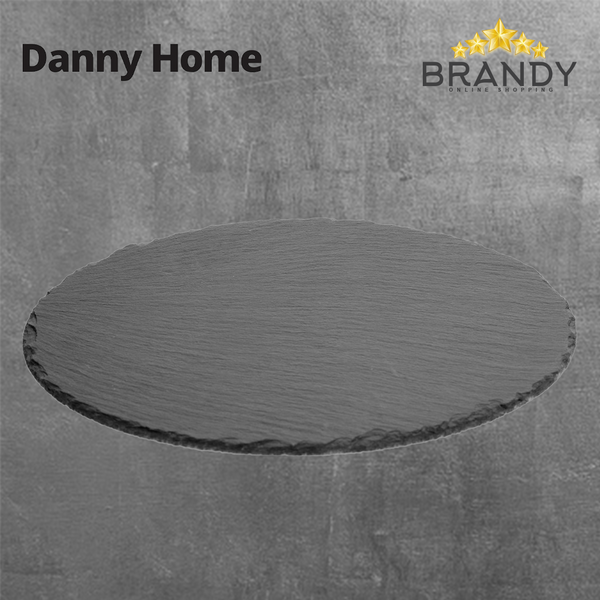 Danny Home Natural Stone Slab Tray - 2 Sizes-1