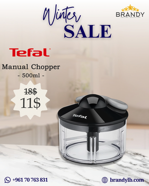 Manual Chopper 500ml, Black