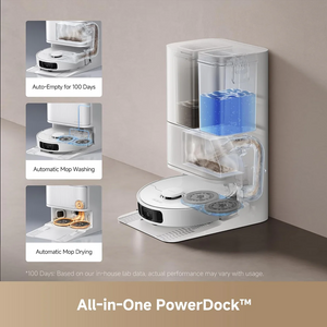 Dreame D20 Ultra Robot Vacuum & Mop PowerDock 13,000Pa