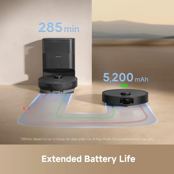 Robot Vacuum & Mop D20 Plus Black