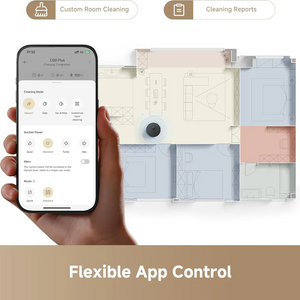 Robot Vacuum & Mop D20 Plus Black