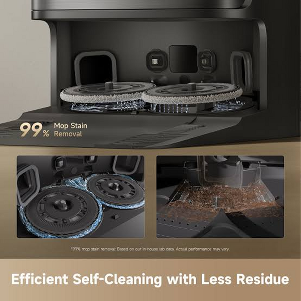 Dreame D30 Ultra Robot Vacuum & Mop PowerDock 25,000Pa White