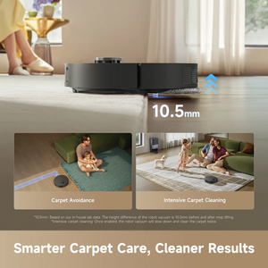Dreame D30 Ultra Robot Vacuum & Mop PowerDock 25,000Pa White