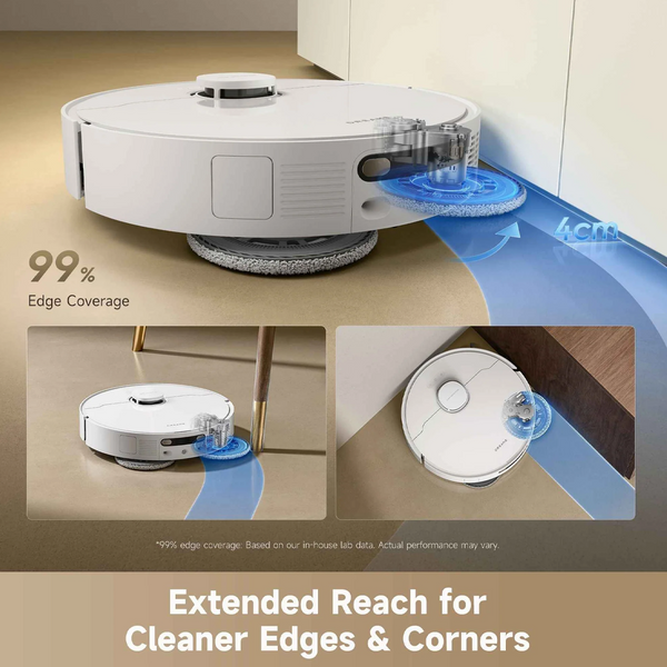 Dreame D30 Ultra Robot Vacuum & Mop PowerDock 25,000Pa White