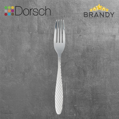 Dorsch DH-01978 Diamond Dinner Forks Set 6-Piece Stainless Steel