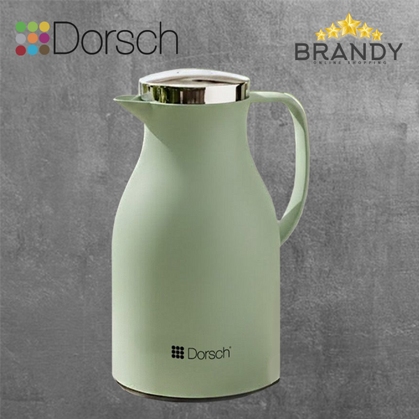Dorsch Thermal Jug 1.5L Double-Wall Vacuum Flask Green-1