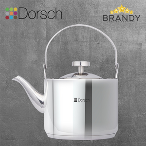 Dorsch Stainless Steel Kettle 1.5L Mirror Silver