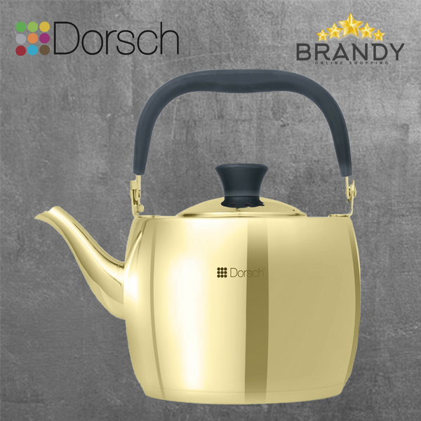 Dorsch Stainless Steel Kettle 1.5L Gold Finish