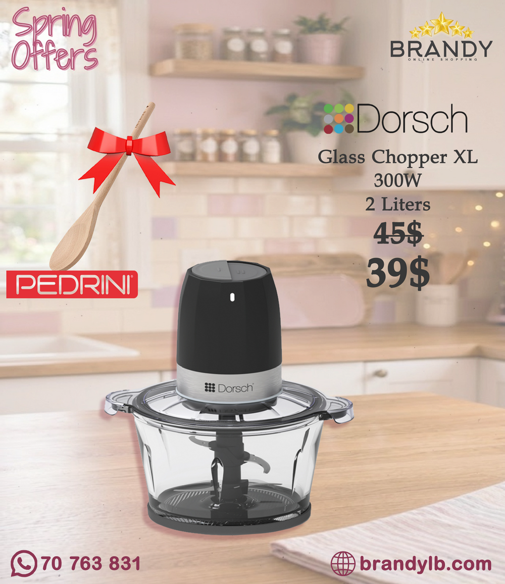 Dorsch Chopper 2L CP-92 + Free Pedrini Wooden Spoon