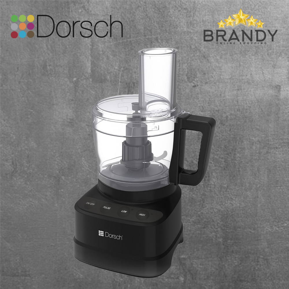 Dorsch Compact Food Processor DH-07215 1.5L 800W 2-Speed
