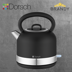 Dorsch DH-07313 Electric Kettle 1.7L Stainless Steel Silver