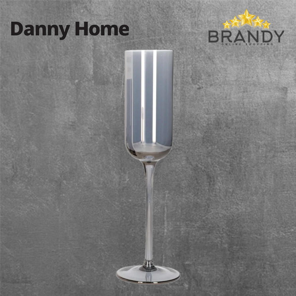 Danny Home Set 4 Black Champagne Glasses CB05-18-1
