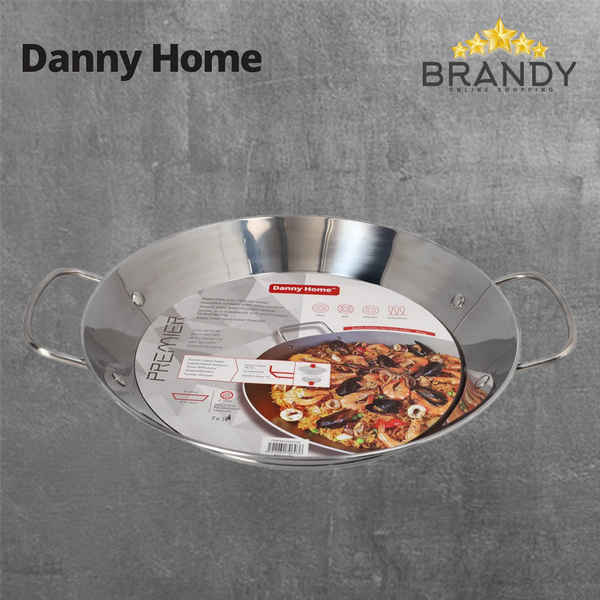 Danny Home Stainless Steel Pan - 2 Sizes-1