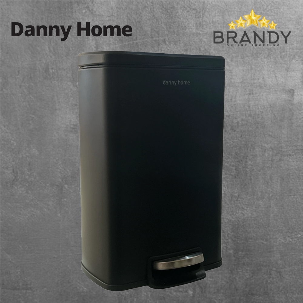 Danny Home Pedal Bin 30 Liters Black-1