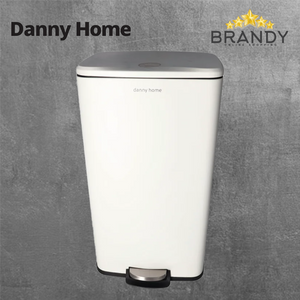Danny Home Pedal Bin 30 Liters Matte White-1