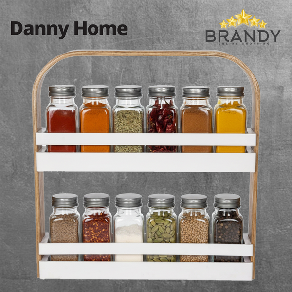 Danny Home Spices Rack - 12 Jars SG006-1-1