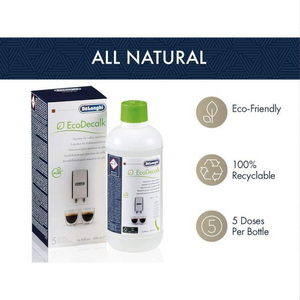 De'Longhi EcoDecalk Descaler 500ml (5 uses)