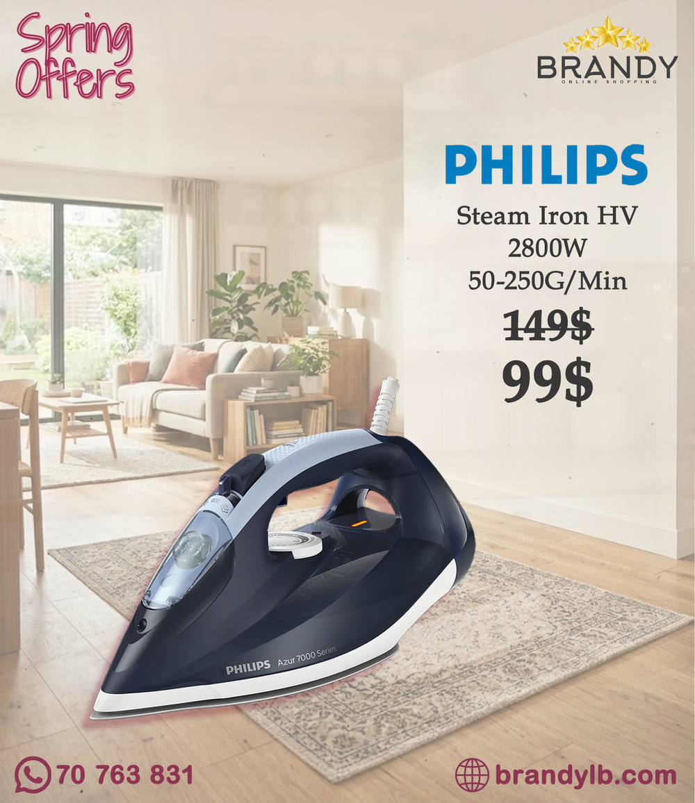Philips 7000 Series DST7030 Steam Iron 2800W SteamGlide Plus