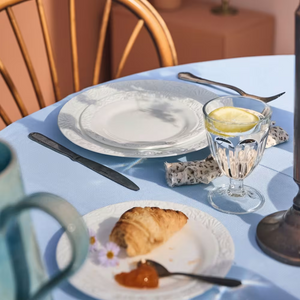 Luminarc Danbury White 18-Piece Opal Glass Dinner Set
