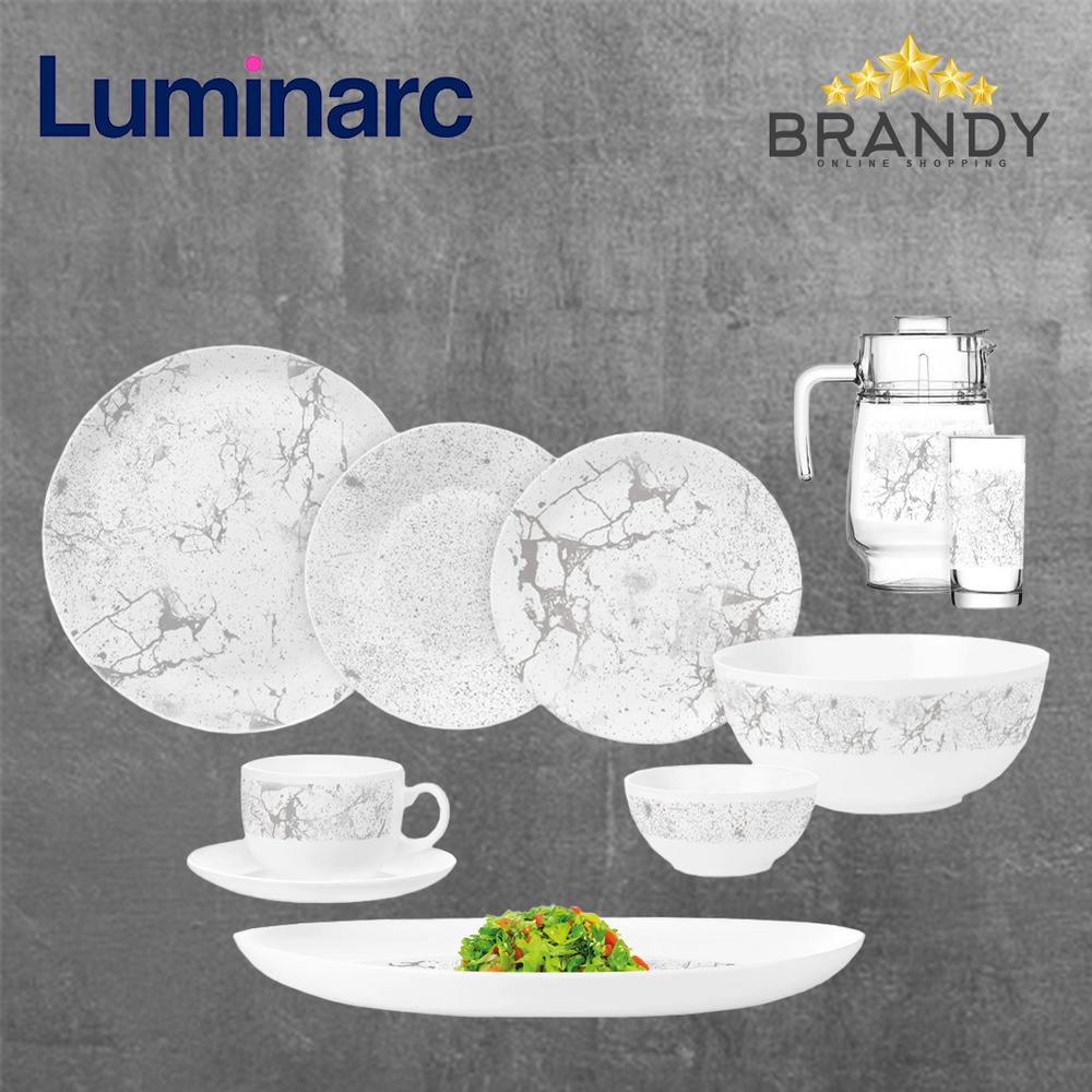 Luminarc Diwali Tectum 46-Piece Dinner Set V8145