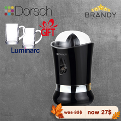 Dorsch DH-07413 Citrus Juicer 85W + Free Luminarc Mugs