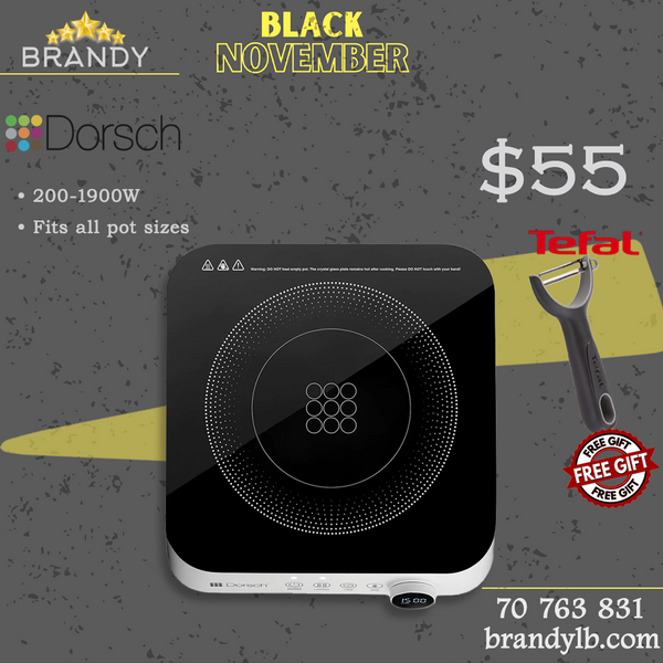 Induction Hob IND-03 + Free Tefal Peeler