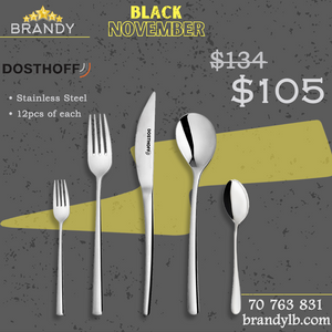 Vogue Cutlery Set 72pcs Stainless Steel