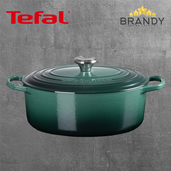Tefal Elegance Cast Iron Oval Casserole 23 x 29 cm E2760604