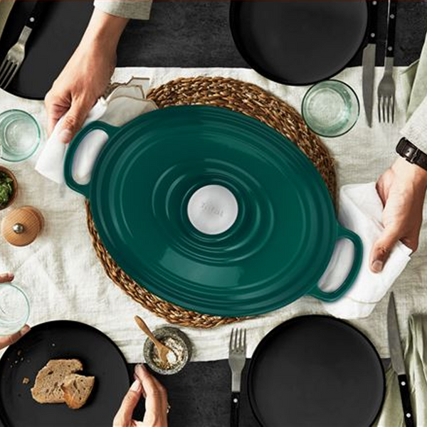 Tefal Elegance Cast Iron Oval Casserole 23 x 29 cm E2760604